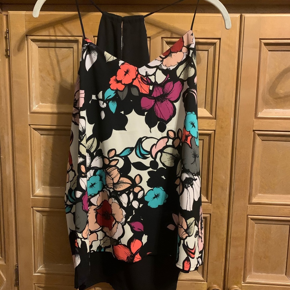 Racerback blouse